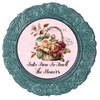 ROUND Digital Graphic Design TAKE TIME TO SMELL THE FLOWERS Wedding Gift First Home Sublimation PNG SVG Country Farmhouse Home Decor Sign Wall Art Decor Wreath Design Gift Crafters Delight - JAMsCraftCloset