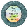 DIGITAL ROUND Graphic Design MEALS AND MEMORIES ARE MADE HERE 1 - Sublimation Decoupage PNG SVG Country Farmhouse Home Decor KITCHEN Sign Shelf Sitter Wall Art Decor Gift Crafters Delight - JAMsCraftCloset