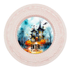 ROUND DIGITAL Graphic Design ENTER IF YOU DARE Halloween Sublimation Decoupage PNG SVG Country Farmhouse Home Decor Sign Shelf Sitter Wall Art Decor Wreath Design Gift Crafters Delight - JAMsCraftCloset