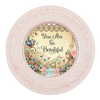 ROUND Digital Graphic Design YOU ARE SO BEAUTIFUL Wedding Gift First Home Sublimation Decoupage PNG SVG Country Farmhouse Home Decor Wall Art Shelf Sitter Gift Crafters Delight - JAMsCraftCloset