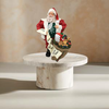 Shelf Sitter Santa With List and Hat Paper Mache Vintage Holiday Decoration Christmas Decor Gift Idea - JAMsCraftCloset