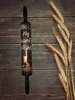 Rolling Pin Hand Painted Decoupaged Black Background BLESS MY COUNTRY KITCHEN Kitchen Decor Gift Idea {{ JAMsCraftCloset }}