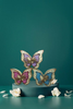 3-D BUTTERFLY Chunky Wooden Hand Painted Handmade Decoration Home Decor Kitchen Decor Gift Idea Unique One of a Kind- JAMsCraftCloset