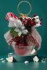 Dollar Tree Bowl Large Handmade Ornaments With Bulbs Fireplace Mantel or Hearth, Shelf Sitter, Counter, Table Centerpiece Decor Unique Christmas Holiday Decoration Gift Idea {{ JAMsCraftCloset }}