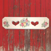 White Wood Heart Peg Board Key Holder Hat Rack Housewarming Gift Kitchen Decor Entryway Decor Home Decor Gift Idea - JAMsCraftCloset
