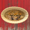 CERAMIC OVAL Ring Catcher Wall Art Farmhouse Country Easter Bunny Lilies Cottage Chic Kitchen Decor Bar Decor Victorian Decor Handmade Gift Idea &nbsp;- JAMsCraftCloset