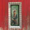 TRAY BLACK and WHITE PLAID Plastic Rectangle Decoupaged Upcycled Repurposed COUNTRY Theme WITHOUT YOU MY HEART IS HOMELESS Wall Art Shelf Sitter KITCHEN Decor Gift - JAMsCraftCloset
