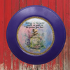 PLATE CHARGER PURPLE PLASTIC ROUND Decoupaged Hand Painted Upcycled Repurposed Wall Art NOTHING SMELLS BETTER THAN THE PERSON YOU LOVE Home Decor Wall Art Gift - JAMsCraftCloset