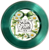 ROUND Digital Graphic Design - WALK BY FAITH DAISIES - Wedding Gift HOME DECOR Sublimation Decoupage PNG SVG PDF JPEG Country Farmhouse Wall Art Shelf Sitter Gift Crafters Delight - JAMsCraftCloset