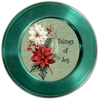 ROUND Digital Graphic Design Poinsettia Tidings Of Joy - CHRISTMAS DESIGN PNG-JPEG-PDF-SVG-Decoupage-Sublimation Design Graphic Country Farmhouse Home Decor HOLIDAY Decor Gift Crafters Delight - JAMsCraftCloset