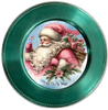 ROUND Digital Graphic Design SANTA - I AM ON MY WAY - &nbsp;CHRISTMAS DESIGN PNG-JPEG-PDF-SVG-Decoupage-Sublimation Design Graphic Country Farmhouse Home Decor HOLIDAY Decor Gift Crafters Delight - JAMsCraftCloset