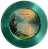 ROUND Digital Graphic Design FISHERMEN - TRANQUIL AND SERENE MAN FISHING Decor Lake Scene With Animals First Home Sublimation Decoupage PNG SVG Country Farmhouse Home Decor Wall Art Shelf Sitter Gift Crafters Delight - JAMsCraftCloset