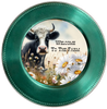 ROUND Digital Graphic Design WELCOME TO THE FARM Cow Dasies Wedding Gift First Home Sublimation Decoupage PNG SVG Country Farmhouse Home Kitchen Decor Wall Art Shelf Sitter Gift Crafters Delight - JAMsCraftCloset