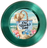 DIGITAL ROUND Graphic Design - ON BEACH TIME - Beach Coastal Decor Wedding Gift HOME DECOR Sublimation Decoupage PNG SVG PDF JPEG Wall Art Shelf Sitter Gift Crafters Delight - JAMsCraftCloset