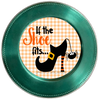 ROUND DIGITAL Graphic Design IF THE SHOE FITS Halloween Sublimation PNG SVG Country Farmhouse Home Decor Sign Shelf Sitter Wall Art Decor Wreath Design Gift Crafters Delight - JAMsCraftCloset