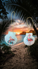 SCALLOP SEASHELL CHRISTMAS ORNAMENT- Shell FLAMINGO Christmas Ornaments SET 6 - BEACH COASTAL DECOR - Handmade Hand Painted DECOUPAGED Repurposed Upcycled Gift SET OF 2 Ornaments - JAMsCraftCloset