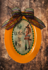 Hard Plastic OVAL TRAY Orange Farmhouse Country Home Decor THE WITCH IS IN Halloween Decor Wall Art Cottage Chic Decor Kitchen Decor Victorian Holiday Decor Handmade Gift Idea &nbsp;- JAMsCraftCloset