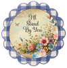 ROUND Digital Graphic Design I'LL STAND BY YOU Wedding Gift First Home Sublimation Decoupage PNG SVG Country Farmhouse Home Decor Wall Art Shelf Sitter Gift Crafters Delight - JAMsCraftCloset