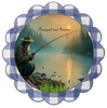ROUND Digital Graphic Design FISHERMEN - TRANQUIL AND SERENE MAN FISHING Decor Lake Scene With Animals First Home Sublimation Decoupage PNG SVG Country Farmhouse Home Decor Wall Art Shelf Sitter Gift Crafters Delight - JAMsCraftCloset
