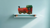 Tin Vintage Tin Box Company Design Christmas Express Delivery Train Truck Collectible Gift Idea - JAMsCraftCloset