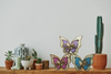 3-D BUTTERFLY Chunky Wooden Hand Painted Handmade Decoration Home Decor Kitchen Decor Gift Idea Unique One of a Kind- JAMsCraftCloset