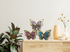 3-D BUTTERFLY Chunky Wooden Hand Painted Handmade Decoration Home Decor Kitchen Decor Gift Idea Unique One of a Kind- JAMsCraftCloset