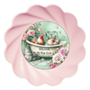 ROUND Digital Graphic Design WELCOME TO THE COOP 2 Rooster Floral Wedding Gift First Home Sublimation Decoupage PNG SVG Country Farmhouse Home Kitchen Decor Wall Art Shelf Sitter Gift Crafters Delight - JAMsCraftCloset