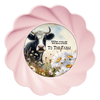 ROUND Digital Graphic Design WELCOME TO THE FARM Cow Dasies Wedding Gift First Home Sublimation Decoupage PNG SVG Country Farmhouse Home Kitchen Decor Wall Art Shelf Sitter Gift Crafters Delight - JAMsCraftCloset
