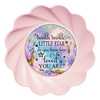 DIGITAL ROUND Graphic Design TWINKLE TWINKLE LITTLE STAR HYDRANGEAS - Sublimation Decoupage PNG SVG Country Farmhouse Home Decor KITCHEN Sign Shelf Sitter Wall Art Decor Gift Crafters Delight - JAMsCraftCloset