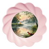 ROUND Digital Graphic Design HUNTERS AND FISHERMENS DELIGHT Lake Scene With Animals First Home Sublimation Decoupage PNG SVG Country Farmhouse Home Decor Wall Art Shelf Sitter Gift Crafters Delight - JAMsCraftCloset
