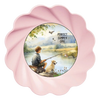 ROUND Digital Graphic Design PERFECT SUMMER DAY Little Boy and Dog Fishing First Home Sublimation Decoupage PNG SVG Country Farmhouse Home Decor Wall Art Shelf Sitter Gift Crafters Delight - JAMsCraftCloset