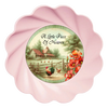 ROUND Digital Graphic Design A LITTLE BIT OF HEAVEN Farm Chickens Wedding Gift First Home Sublimation Decoupage PNG SVG Country Farmhouse Home Kitchen Decor Wall Art Shelf Sitter Gift Crafters Delight - JAMsCraftCloset