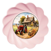 ROUND Digital Graphic Design DEER HOUSE TRACTOR Floral Wedding Gift First Home Sublimation Decoupage PNG SVG Country Farmhouse Home Kitchen Decor Wall Art Shelf Sitter Gift Crafters Delight - JAMsCraftCloset