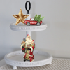 Shelf Sitters OLD WORLD SANTA HOLDING TOYS Resin Vintage Holiday Decoration Christmas Decor Gift Idea Discontinued - JAMsCraftCloset