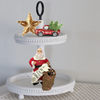 Shelf Sitter Santa With List No Hat Paper Mache Vintage Holiday Decoration Christmas Decor Gift Idea - JAMsCraftCloset