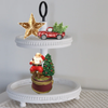 Shelf Sitters SANTA TREE COCA COLA MUSIC BOX Resin Vintage Holiday Decoration Christmas Decor Gift Idea Discontinued - JAMsCraftCloset