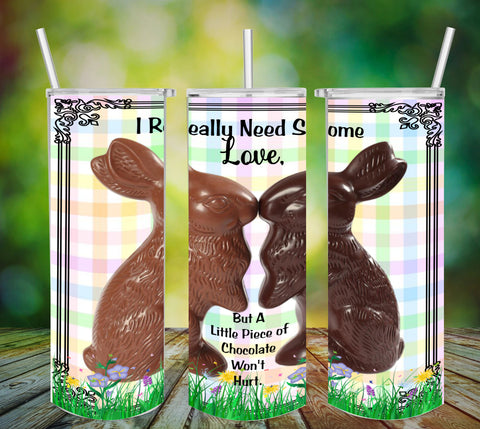 TUMBLER Full Wrap Sublimation Digital Graphic Design EASTER DESIGNS FROM BUNDLE 1 Download I REALLY NEED SOME LOVE SVG-PNG Patio Porch Decor Gift Picnic Crafters Delight - Digital Graphic Design - JAMsCraftCloset
