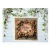 Wood Wall Art Plaque TOGETHER THEY BUILT A LIFE THEY LOVED Square Decoupaged Home Decor Gift Idea Positive Saying Wedding Gift - JAMsCraftCloset