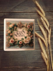 Wood Wall Art Plaque YOU BELONG HERE RIGHT BESIDE ME Square Decoupaged Home Decor Gift Idea Positive Saying Wedding Gift - JAMsCraftCloset