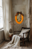 Hard Plastic OVAL TRAY Orange Farmhouse Country Home Decor THE WITCH IS IN Halloween Decor Wall Art Cottage Chic Decor Kitchen Decor Victorian Holiday Decor Handmade Gift Idea &nbsp;- JAMsCraftCloset