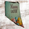 Antique West Virginia Roof Slate Decoupaged EASTER SLATE WALL ART Happy Easter Eggs - Handmade Unique EASTER Holiday Decoration Home Decor Gift - JAMsCraftCloset