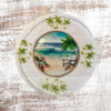 Dollar Tree CLEAR ROUND Plastic PLATE Beach Scene 2 Wall Art Design Handmade Home Decor Gift Idea Crafters Delight {{ JAMsCraftCloset }}