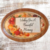 Hard Plastic OVAL TRAY Farmhouse Country Home Decor WISHING YOU A BEAUTIFUL MORNING Wall Art Cottage Chic Kitchen Decor Bar Decor Victorian Decor Handmade Gift Idea &nbsp;- JAMsCraftCloset
