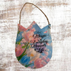 Galvanized Metal TULIP Positive Saying Sign Decoupaged Farmhouse Country Wall Art Home Decor Handmade Gift Idea - JAMsCraftCloset