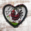 Valentine Heart-Shaped Tin Wall Art Handmade Hand Painted Love Saying - YOU ARE MY PERSON Holiday Decoration Gift Idea Crafters Delight