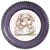 ROUND DIGITAL Graphic Design HAPPY EASTER BUNNY Sublimation PNG SVG Country Farmhouse Home Decor Sign Shelf Sitter Wall Art Decor Wreath EASTER Design Gift Crafters Delight - JAMsCraftCloset