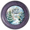 ROUND Digital Graphic Design &nbsp;WINTER BLUE SCENE- MERRY CHRISTMAS - CHRISTMAS DESIGN PNG-JPEG-PDF-SVG-Decoupage-Sublimation Design Graphic Country Farmhouse Home Decor HOLIDAY Decor Gift Crafters Delight - JAMsCraftCloset