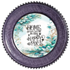 ROUND Digital Graphic Design - HOME IS MY HAPPY PLACE - Wedding Gift HOME DECOR Sublimation Decoupage PNG SVG PDF JPEG Country Farmhouse Wall Art Shelf Sitter Gift Crafters Delight - JAMsCraftCloset