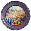 ROUND Digital Graphic Design BLOOMING HAPPINESS - TULIPS Wedding Gift First Home Sublimation PNG SVG Country Farmhouse Home Decor Wall Art Gift Crafters Delight - JAMsCraftCloset