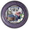 ROUND Digital Graphic Design IT'S OK TO BE A LITTLE BLUE First Home Sublimation PNG SVG Country Farmhouse Home Decor Positive Saying Wall Art Decor Gift Crafters Delight - JAMsCraftCloset
